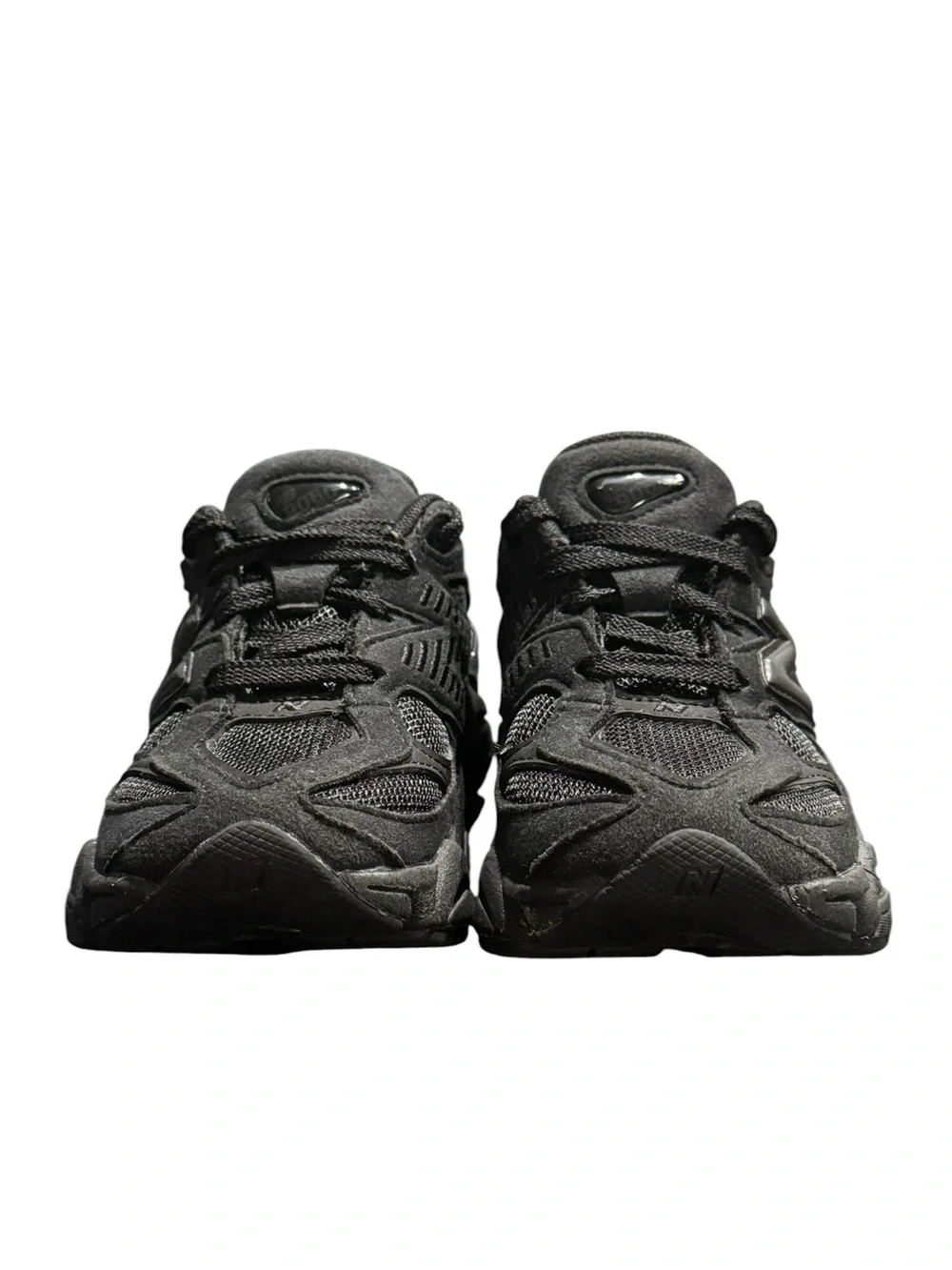New Balance 9060 Triple Black Preschool Kids Shoes PC9060BB Size 11